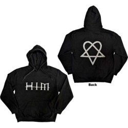 HIM Unisex Pullover Hoodie:...