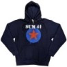 Sum 41 Unisex Zipped Hoodie: Star Logo (Ex-Tour)