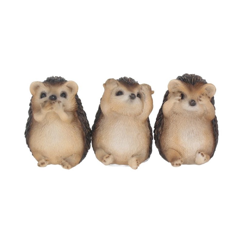 Three Wise Hedgehogs 9cm